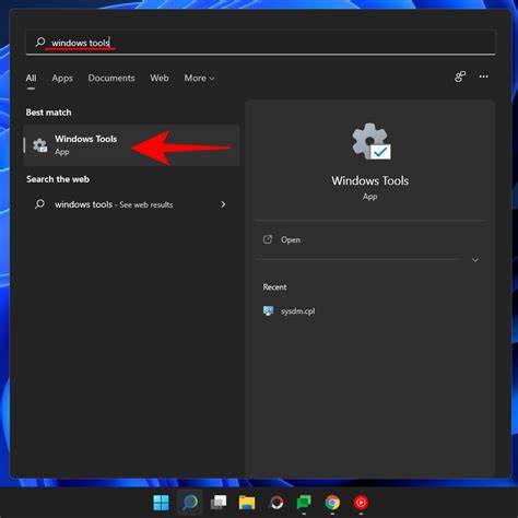 Windows įrankių naudojimas paveikslėlis