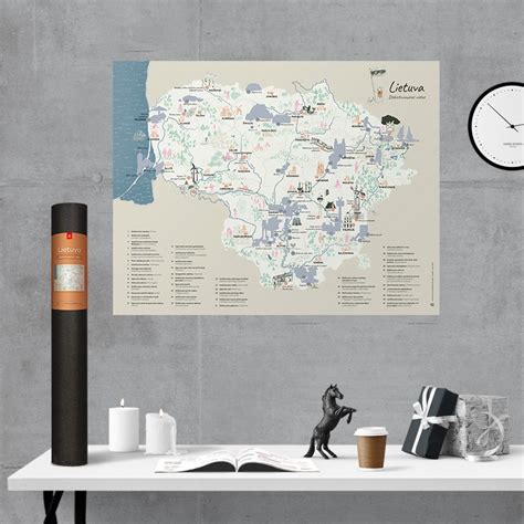 Žemėlapis: Lietuva - prekybos vietos naudotoms stogo dangoms