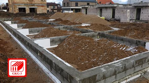 betoninių blokelių pamatai