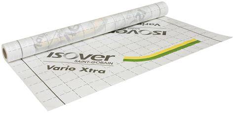 Isover Vario Xtra plėvelės naudojimo schema