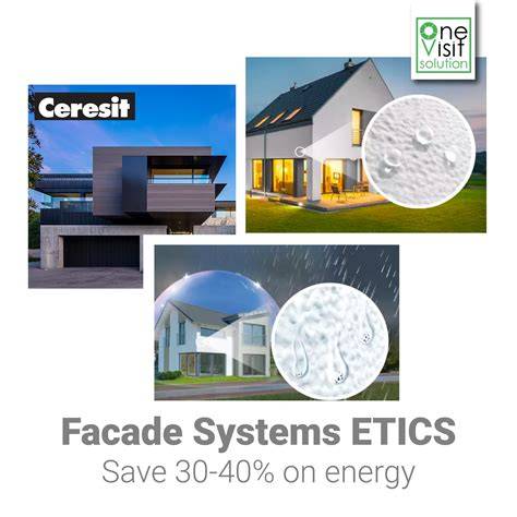 Infografika: Ceretherm ETICS sistemos sandara ir CERESIT ZU vaidmuo
