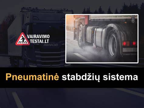 Infografika: stabdžių sistema ir jos kontūrai