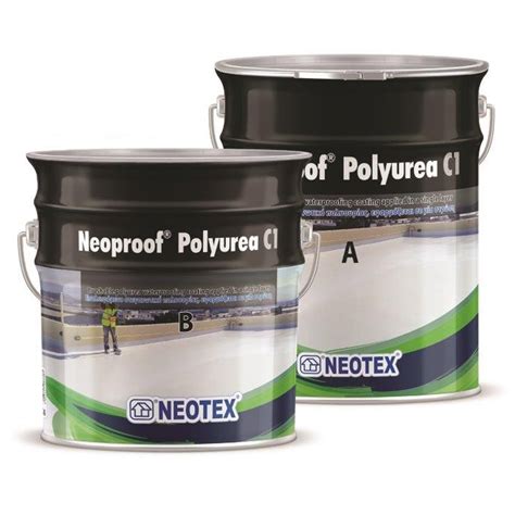 Neoproof Polyurea R ir C1 pritaikymo galimybės
