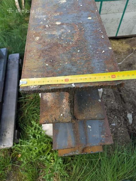 H formos plieninės sijos skerspjūvis