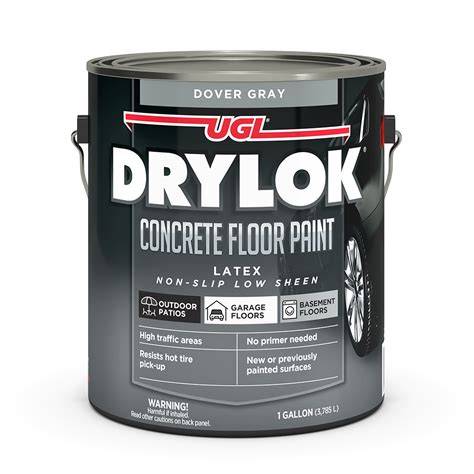 DRYLOK Latex Concrete Floor Paint pavyzdys
