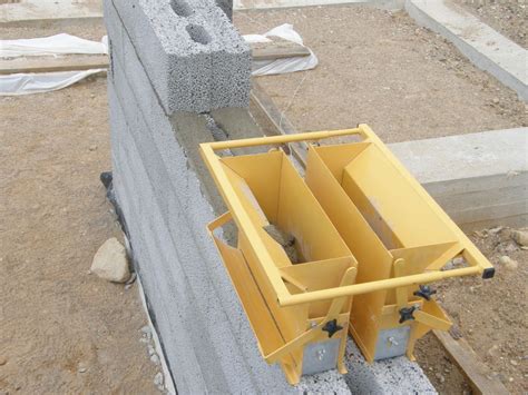 Keramzitbetonio blokelių mūrijimas