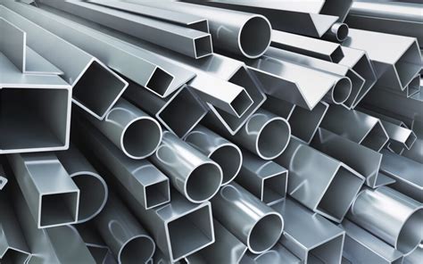 Įvairių formų aliuminio profiliai