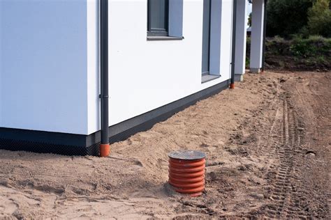 Drenažo sistemos schematinis vaizdas