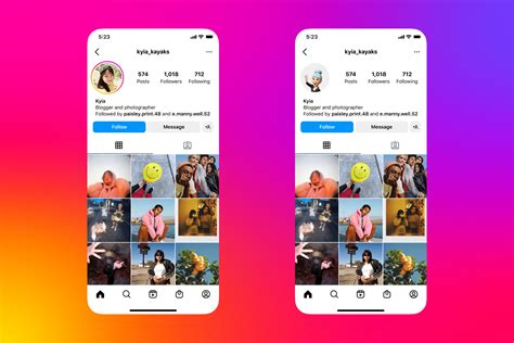 Infografika: Instagram profilio nustatymai ir vizualinis dydžių rekomendacijos