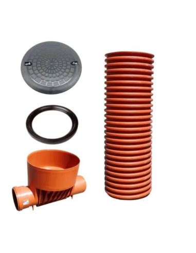 Nuotrauka, vaizduojanti drenažinio vamzdžio įrengimą