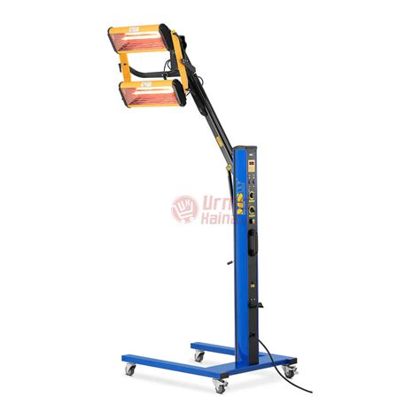 Infraraudonųjų spindulių kietinimo lempa, naudojama automobilių dažų džiovinimui