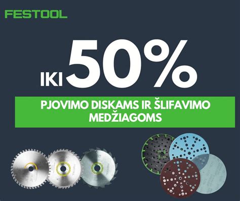 Infografika: Festool systema ir priedai