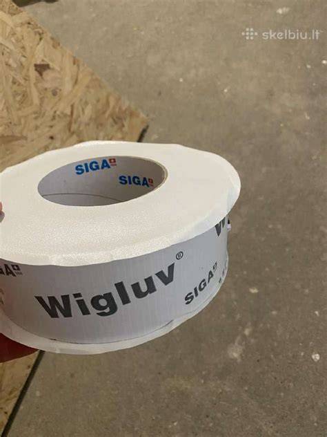 SIGA Wigluv lipni juosta ir jos taikymas sandarioms jungtims