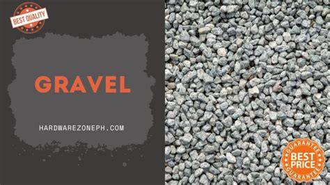 Decorative gravel price infographic showing typical price ranges by fraction and distance
