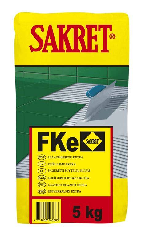 Sienų ir grindų klijų pasirinkimo lentelė