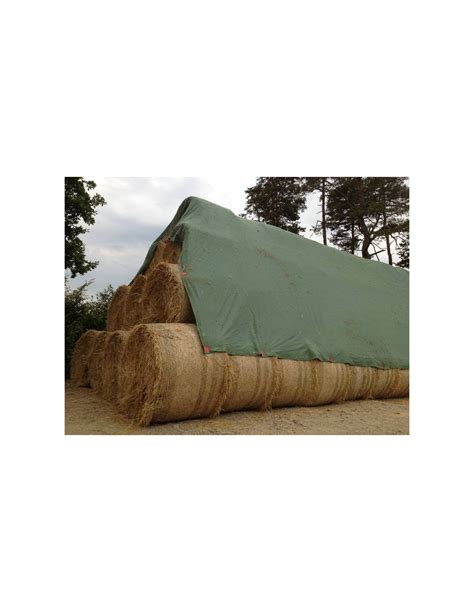 BALE COVER danga 12x25 m vizualizacija: didelis platus plotas, skirta stirtoms dengti