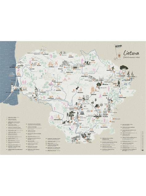 Mapa: Lietuva - vietos montavimo servisai ir salonai