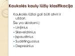 Kaukolės lūžių klasifikacija