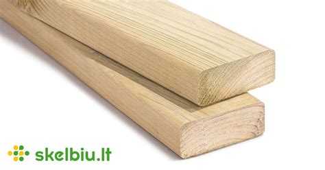 Impregnuotos medienos tašai