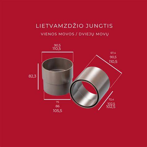 Nuotrauka: klijavimo PVC jungtis