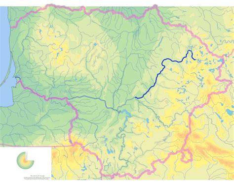 Žalioji ežerų zona: geografija ir buveinės