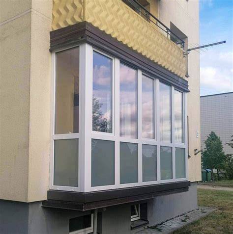 Balkono renovacijos pavyzdys su termaliniu valdymu