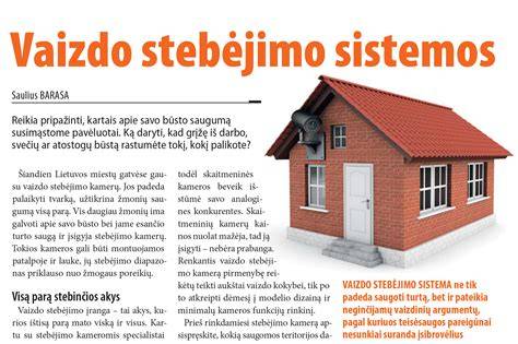 Infografika apie vaizdo stebėjimo sprendimų architektūrą
