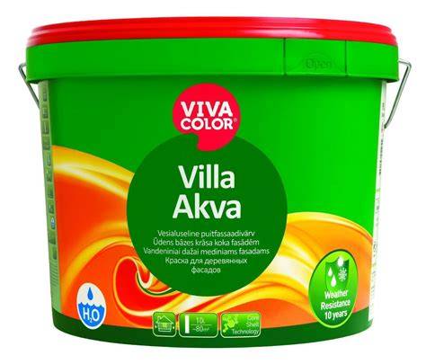 Villa Akva populiarių spalvų pavyzdžiai