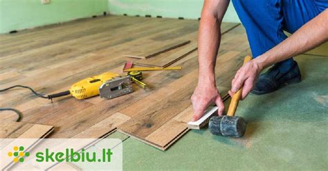 Pakloto tipai laminato grindims