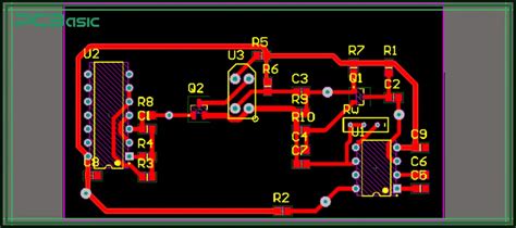 Diagrama: PCB sluoksniavimo schema ir vario pėdsakų skaičius daugiasluoksnėse plokštėse