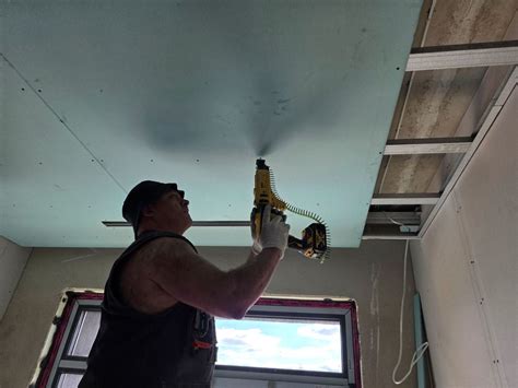 Gipskartonio plokščių tvirtinimas prie profilių