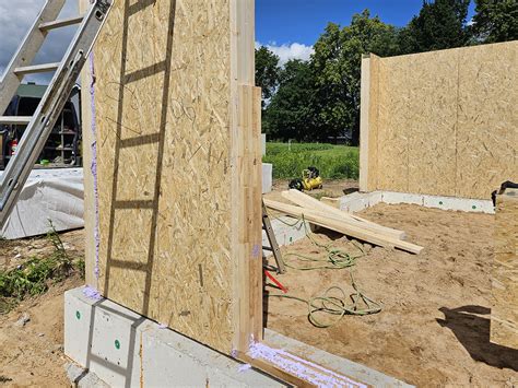 SIP plokščių konstrukcija