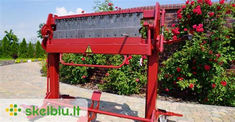 Segmentinės skardos lenkimo staklės