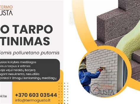 Infografika: kaip veikia oro tarpo šiltinimas poliuretano putomis