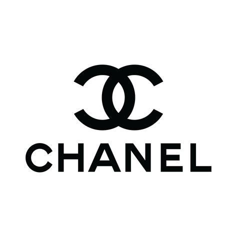 Chanel logotipo simetrijos pavyzdys: dvigubos C raidės tikslus išdėstymas