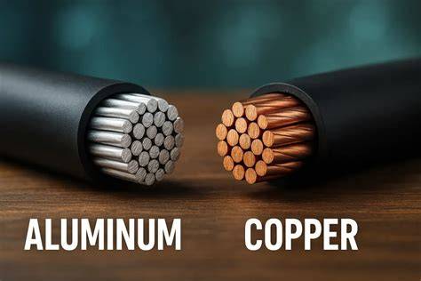Infografika: Aluminum vs Copper cables (svoris, kaina, montavimas)