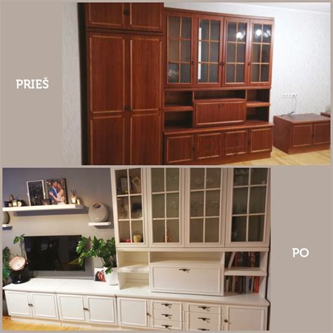 Prieš ir po: baldų restauravimas