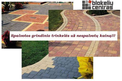 paletė skirtingų blokelių tipų