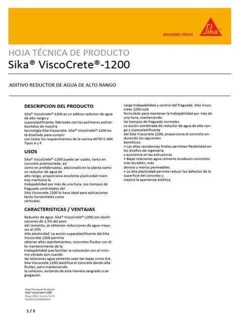 Infografika: Sika ViscoCrete D-190 veikimo mechanizmai