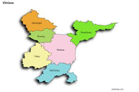 Mapa: Vilniaus regiono medienos sandėliai