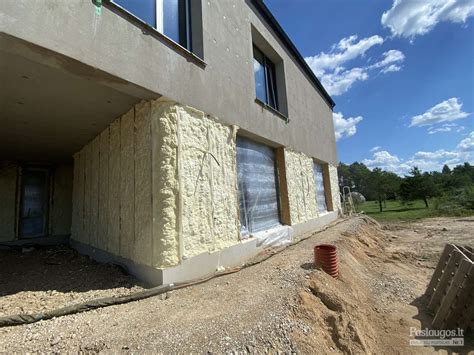 Fasadų apšiltinimas poliuretano plokštėmis