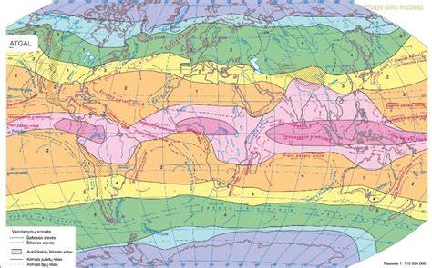 Kartografinė nuoroda: klimato sąlygos Skandinavijoje ir jų įtaka klijų pasirinkimui