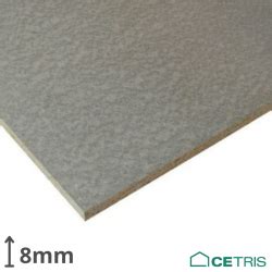 Schematinis ugniai atsparios plokštės pjūvis