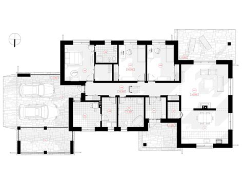 Vieno aukšto namo planas