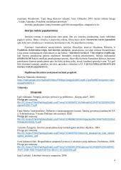 Ekologiškumo tyrimo santrauka