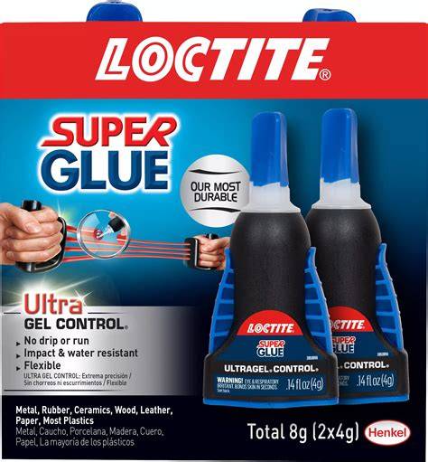 Loctite Super Glue Ultra Gel Control - patogus dozavimas ir elastingas sukibimas