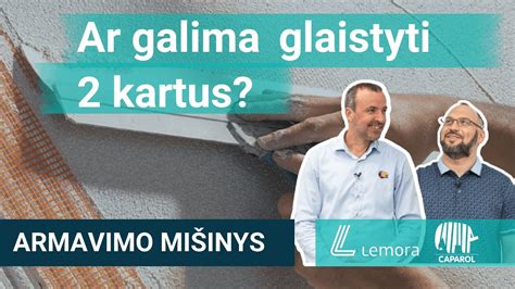 Fasado apdailos etapas su armavimo mišiniu