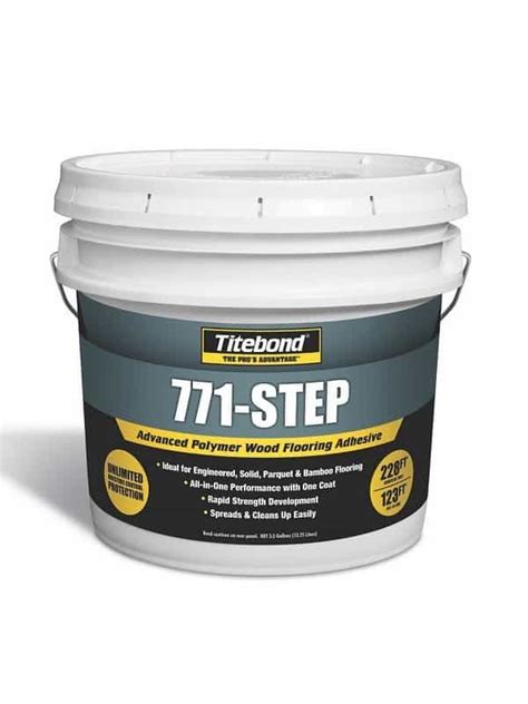 Klijų Titebond® 771-Step naudojimas medinėms grindims