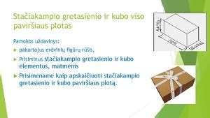 Betono užpildų forma ir paviršiaus plotas infografikas