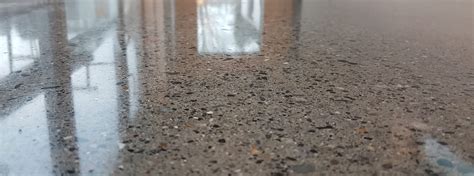 Šlifuoto betono grindų paviršiaus tekstūra